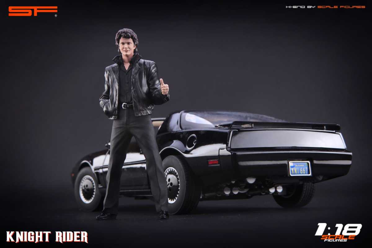 1:18 Knight Rider (Michael Knight) Figure without CAR !!